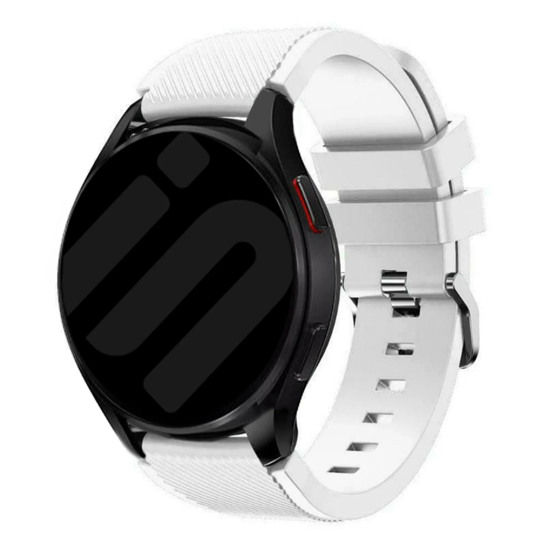 Amazfit Bip U (Pro) twill siliconen bandje (wit)