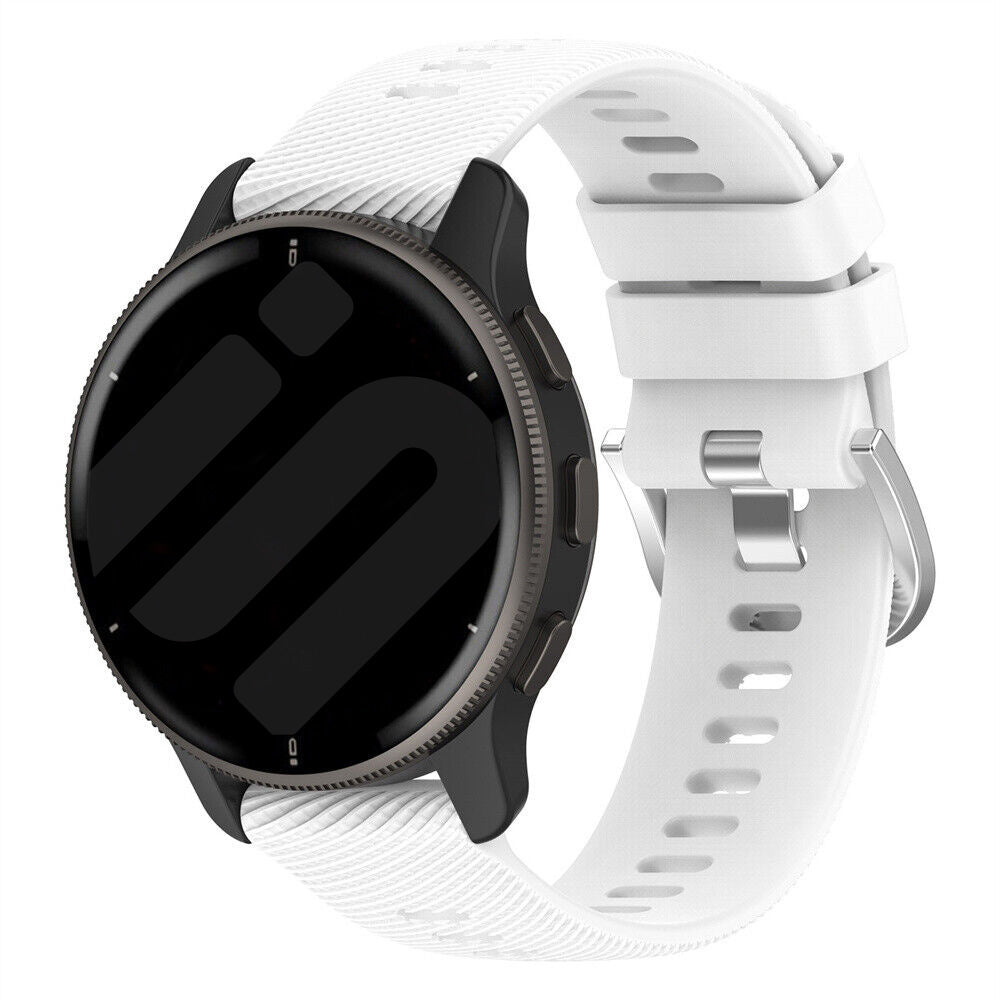 Garmin Vivomove Sport siliconen bandje (wit)