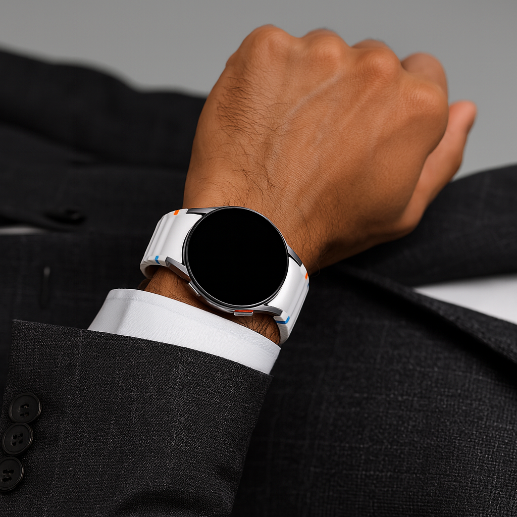 Samsung Galaxy Watch 7 - 40mm Wave bandje (wit)