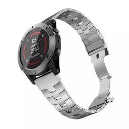 Garmin Instinct 3 - 45mm titanium bandje (zilver)