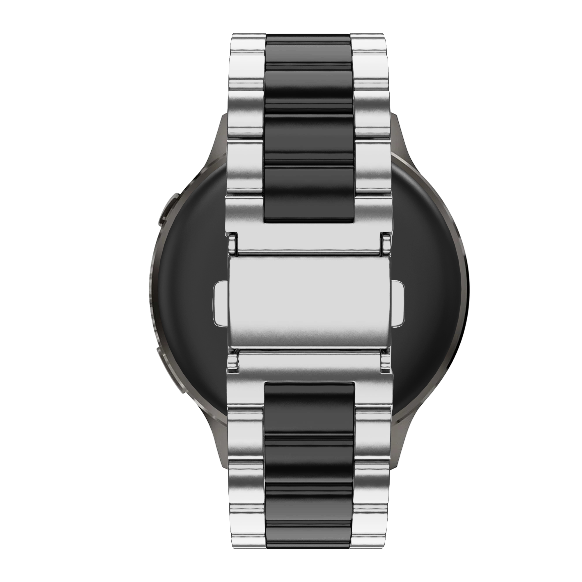 Bandz Garmin Forerunner 165 Steel Strap 'Classic' (Silver/Black)