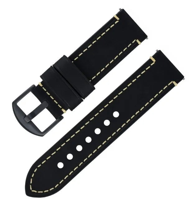 Oppo Watch X2 Mini genuine leren band (zwart)