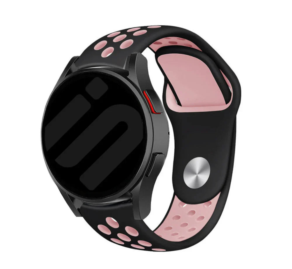Withings ScanWatch Nova sport bandje (zwart/roze)