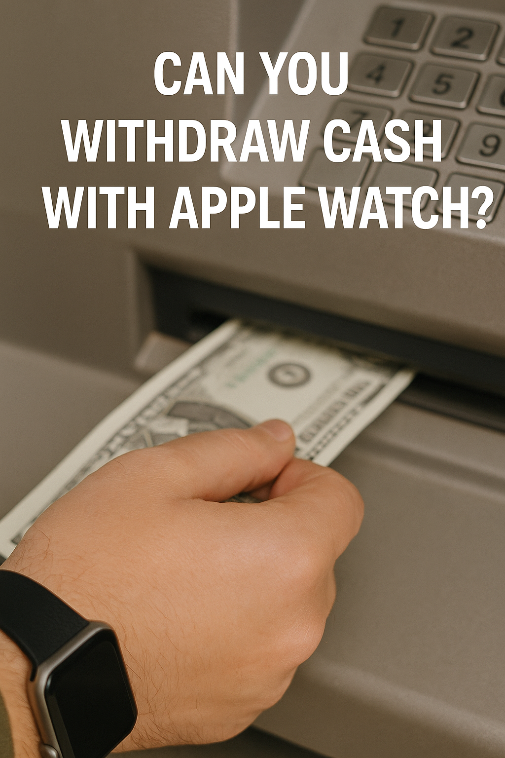withdraw cash with apple watch