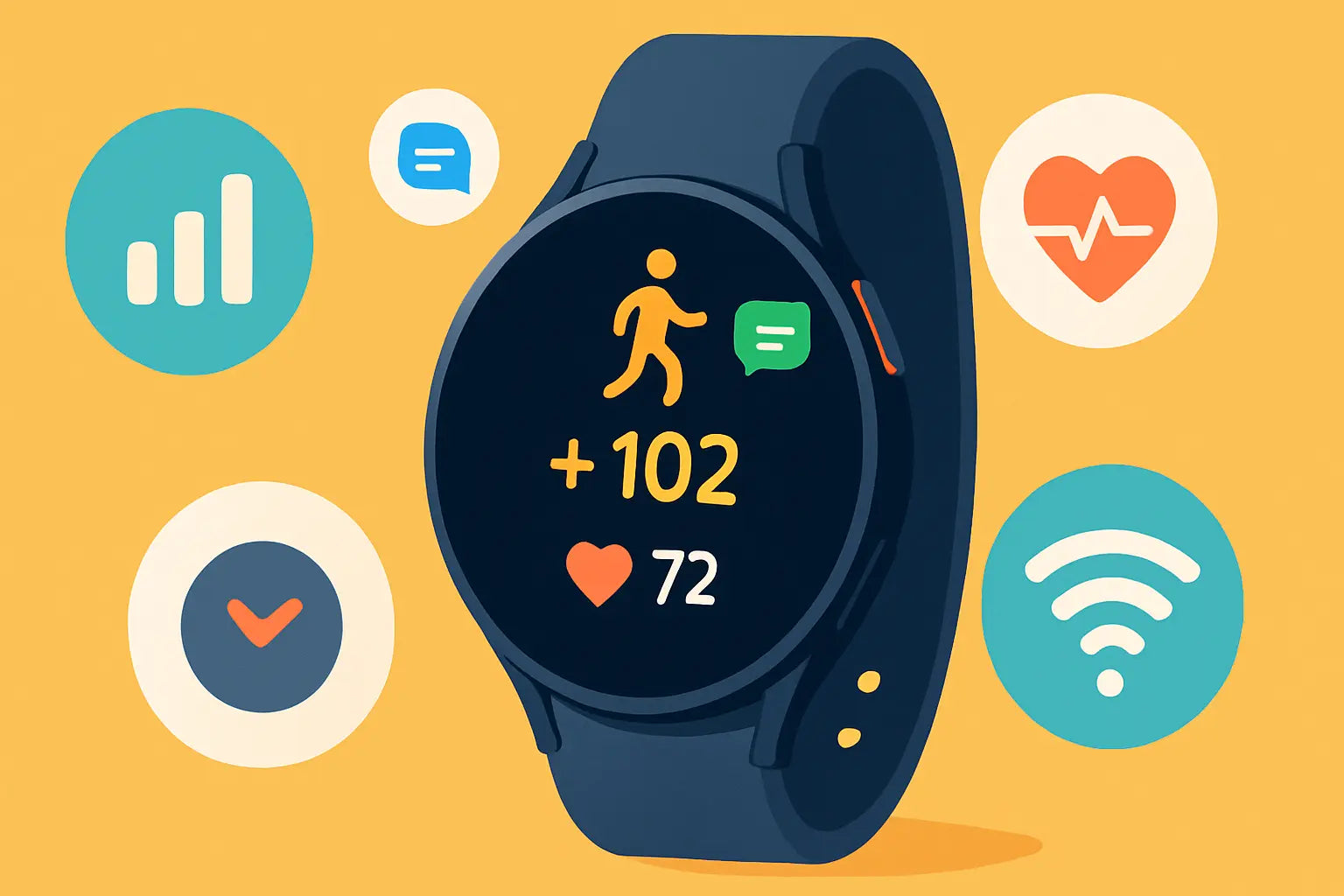 What are the benefits of having a Samsung Galaxy Watch?