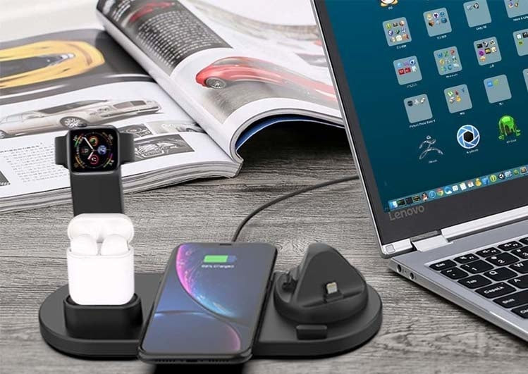 How can you charge your Apple Watch?