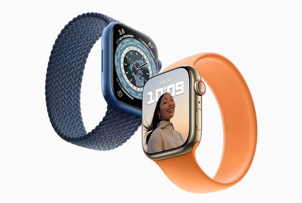 Which watch straps fit the Apple Watch 7?