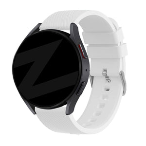 Bandz OnePlus Watch Lite Silicone Strap 'Deluxe' (White)