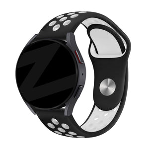 Bandz Coros Pace 2 Sport Strap 'Deluxe' (Black/White)