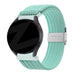 Bandz Garmin Approach S12 gevlochten nylon band (turquoise)