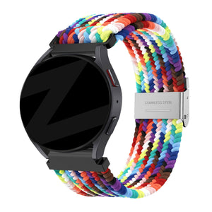 Bandz Coros Apex 2 Woven Nylon Strap (Rainbow)