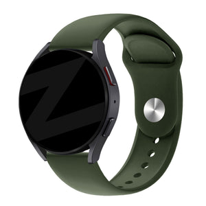 Bandz Coros Pace 3 sport band 'Deluxe' (olijfgroen)