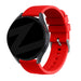Bandz Samsung Galaxy Watch 7 - 40mm siliconen band 'Deluxe' (rood)