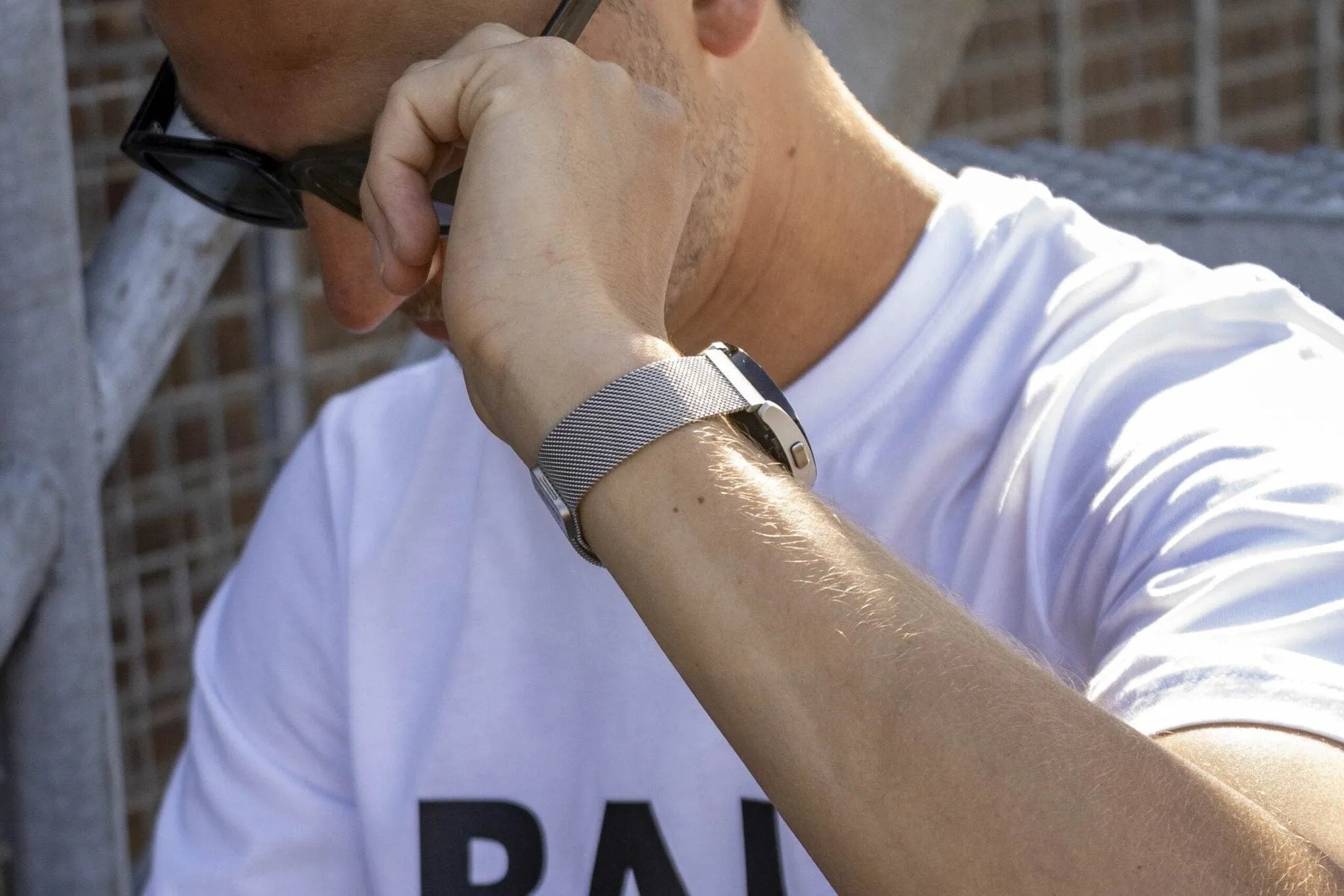 BALR Polar Pacer Milanese band (zilver)