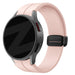 Bandz Samsung Galaxy Watch 4 40mm siliconen band met D-Buckle (roze)