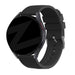 Bandz Withings Steel HR - 40mm siliconen band 'Deluxe' (zwart)