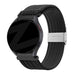 Bandz Huawei Watch Ultimate gevlochten nylon band (zwart)