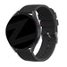 Bandz Amazfit Active 2 Silicone Strap 'Deluxe' (Black)