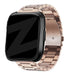 Bandz Fitbit Versa (2) stalen band 'Classic' (rosé goud)