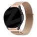 Bandz Samsung Galaxy Watch FE Milanese Loop Strap (Rose Gold)