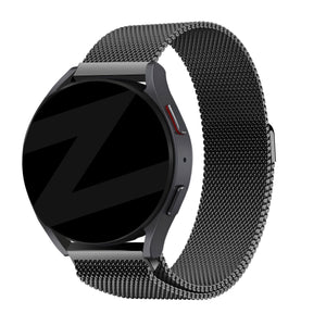 Bandz Garmin Vivomove Trend Milanese loop band (zwart)