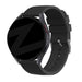 Bandz Coros Apex 4 - 42mm siliconen band 'Deluxe' (zwart)