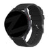 Bandz Huawei Watch GT 3 42mm siliconen band 'Deluxe' (zwart)