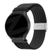 Bandz Amazfit Balance gevlochten nylon band (zwart)