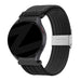 Bandz Garmin Vivomove 3 gevlochten nylon band (zwart)