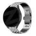 Bandz Amazfit Bip U (Pro) stalen band 'Dragon' (zilver)