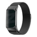 Bandz Fitbit Charge 5 Milanese Loop Strap (Black)