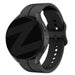 Bandz Samsung Galaxy Watch 7 - 44mm siliconen band 'Extreme' (zwart)