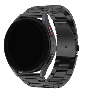 BALR Samsung Galaxy Watch 46mm stalen band (zwart)
