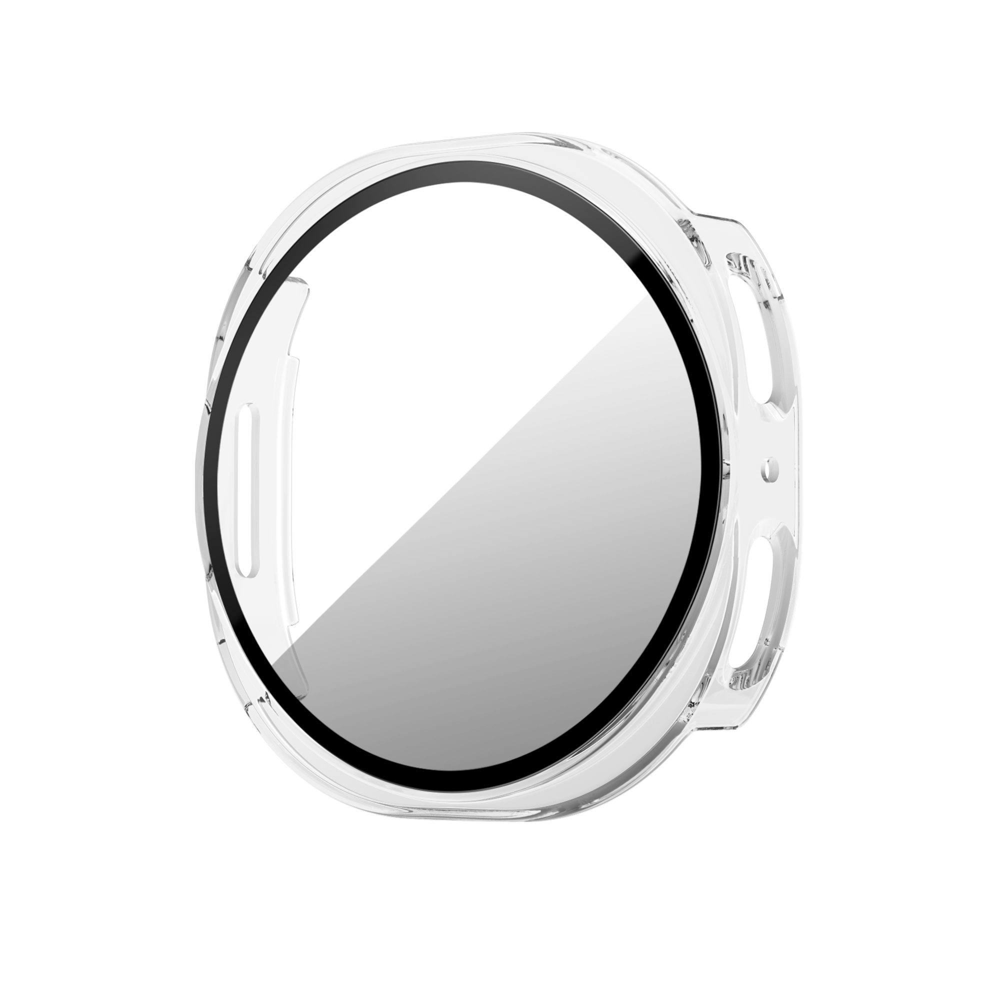 Bandz Samsung Galaxy Watch 8 - 40mm PC Cover with Glass (Transparent)