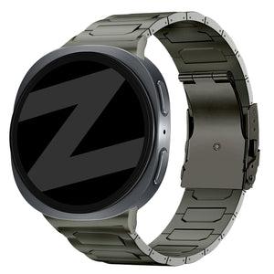 Bandz Samsung Galaxy Watch 8 - 40mm titanium band 'Deluxe' (grafiet)