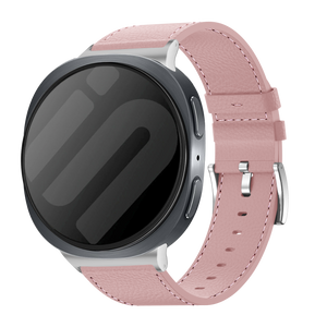 Samsung Galaxy Watch 8 - 44mm leren grain band (roze)
