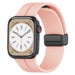 Apple Watch magnetisch D-Buckle bandje (lichtroze)