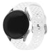 Samsung Galaxy Watch 4 44mm gevlochten siliconen bandje (wit)