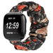 Fitbit Versa / Versa 2 Scrunchie Strap (Flowers)