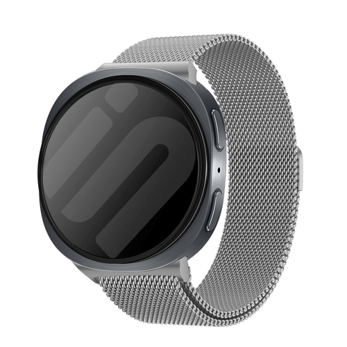 Samsung Galaxy Watch 8 - 44mm Milanese band (zilver)