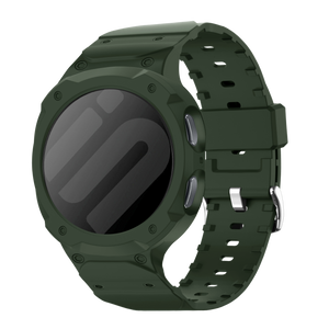 Samsung Galaxy Watch 8 - 44mm TPU Strap with Frame (Green)