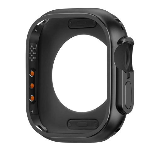 Bandz Apple Watch Ultra - 49mm metalen hoesje (zwart)