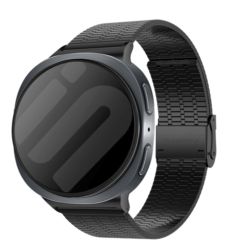 Samsung Galaxy Watch 8 - 44mm Fine Steel Strap (Black)
