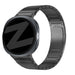 Bandz Samsung Galaxy Watch 8 - 44mm titanium band 'One Bead' (zwart)