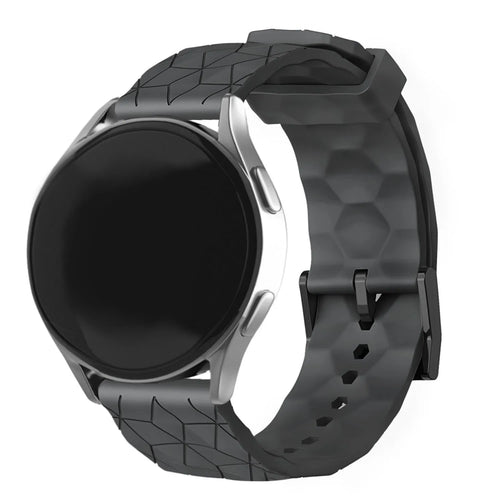 Suunto 9 Peak Pro silicone hexa band (zwart)