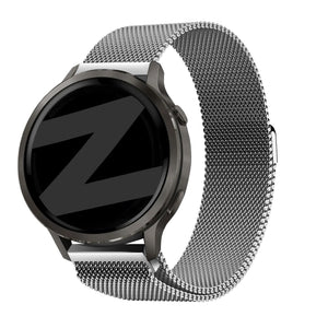 Bandz Garmin Bounce 2 Milanese loop band (zilver)