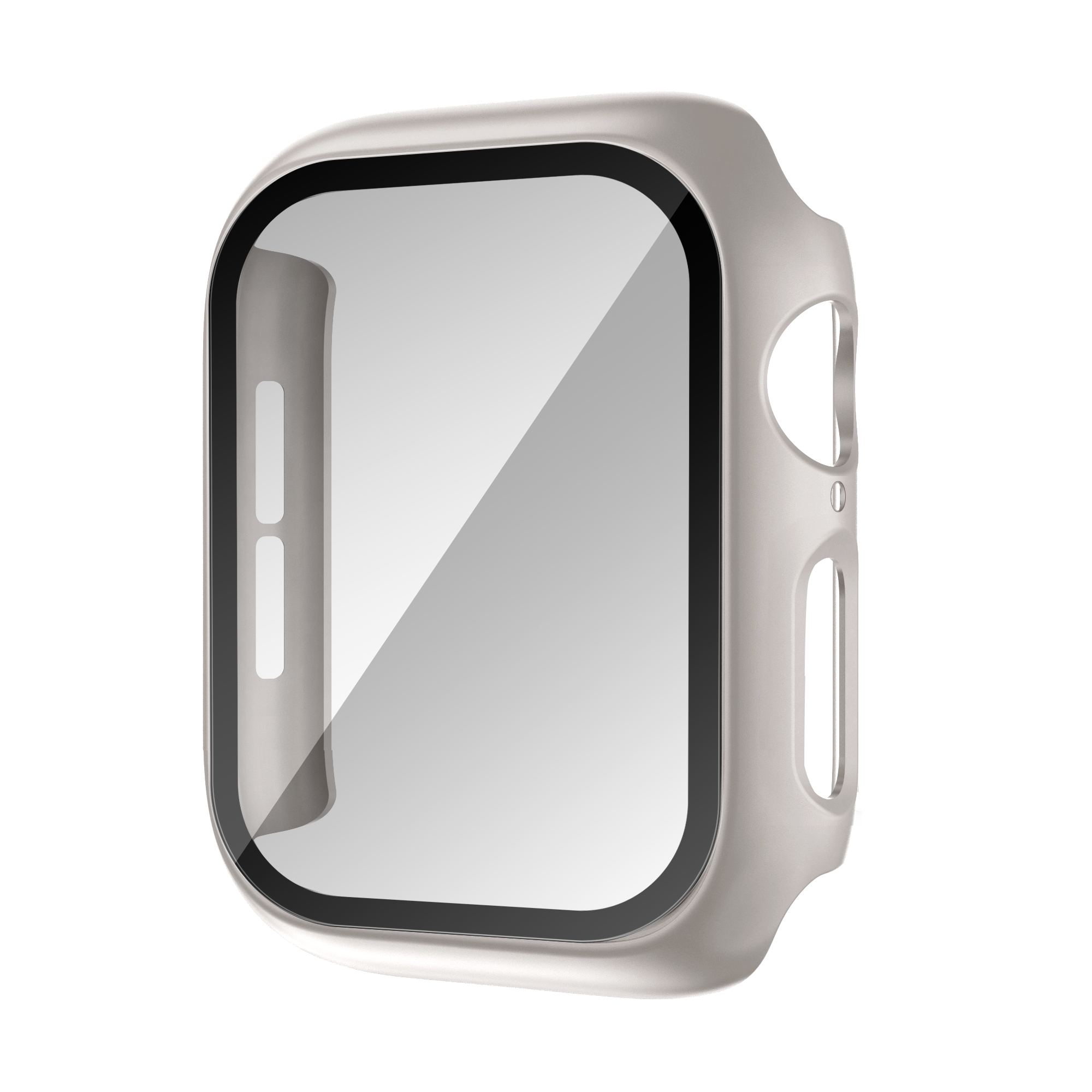 Bandz Apple Watch 10 - 46mm PC Case with Glass (Titanium)