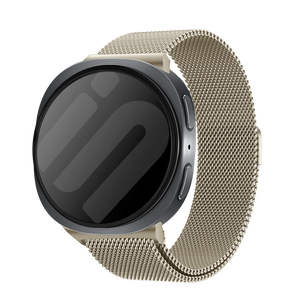 Samsung Galaxy Watch 8 Classic Milanese Strap (Retro Gold)