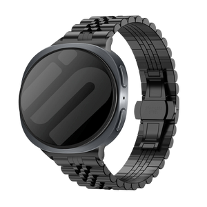 Samsung Galaxy Watch 8 - 44mm Jubilee stalen band (zwart)