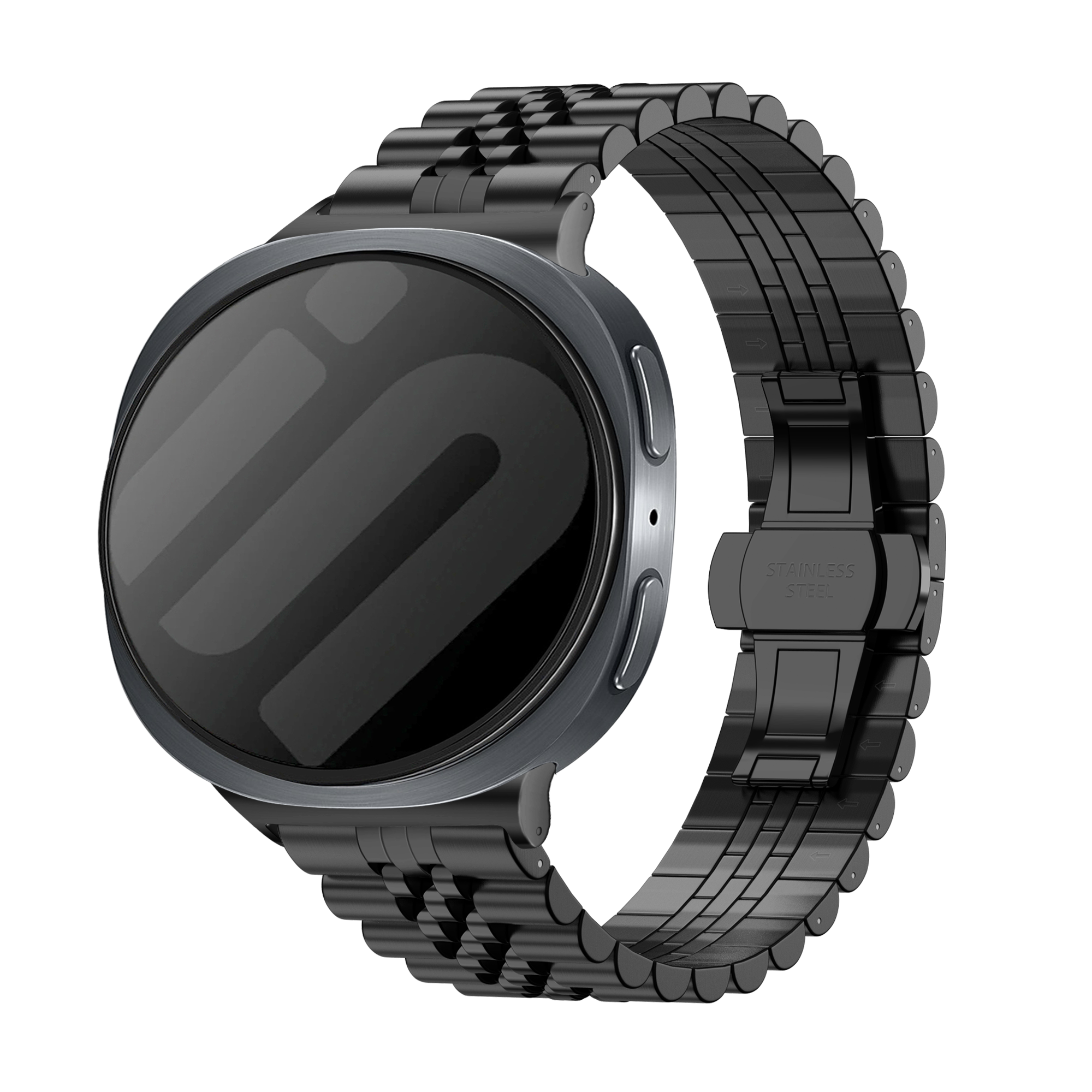 Samsung Galaxy Watch 8 - 44mm Jubilee Steel Strap (Black)